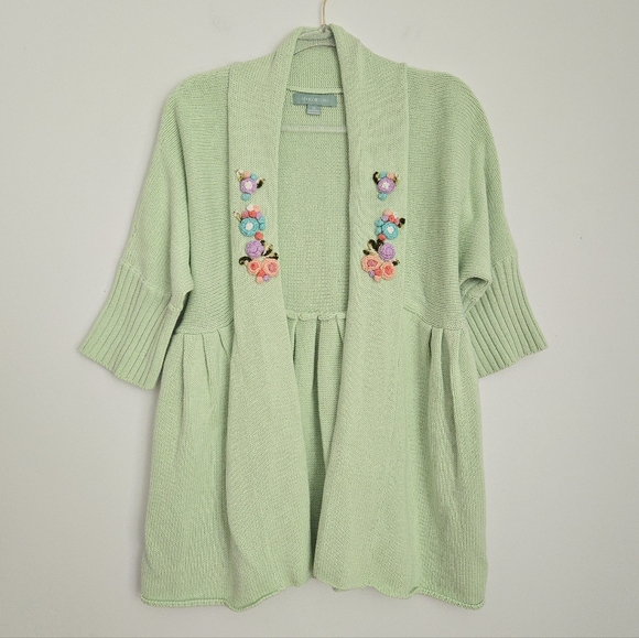 April Cornell Sweaters - April Cornell Knit Cardigan Size Medium